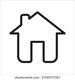Computertischsymbol mit weißem Hintergrund.
