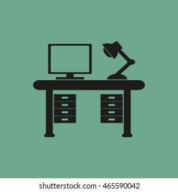 Computer desk, workplace