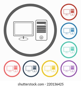 computer desktop icon