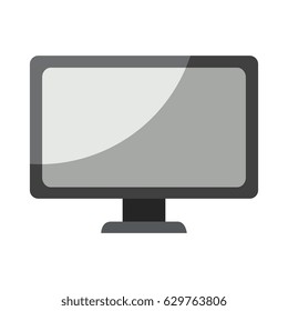 computer desktop isolated icon