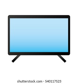 computer desktop isolated icon vector illustration design