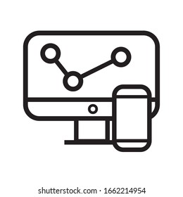 diseño de ilustración vectorial de iconos de estilo de archivo de escritorio y smartphone