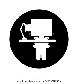 computer desktop workplace icon