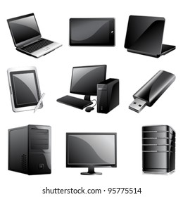 Computer Device Icon Set