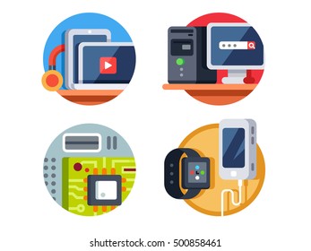 Computer device set