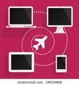 Computer Devices & Travel icons