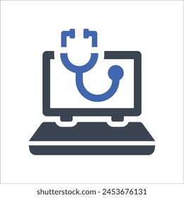 Computer diagnostic Icon, Vector Graphics