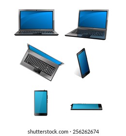 computer from different angles