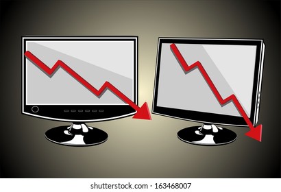 Computer Display and Chart