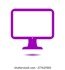 a computer display icon