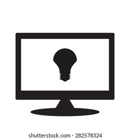 computer display. icon. vector design