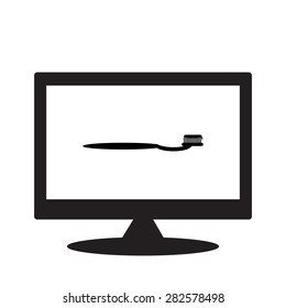 computer display. icon. vector design