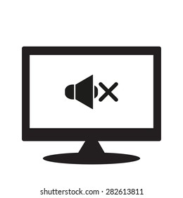 computer display. icon. vector design