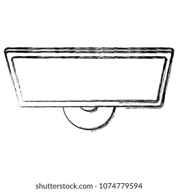 computer display isolated icon