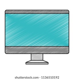 computer display isolated icon