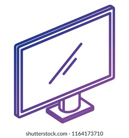computer display isolated icon