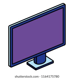 computer display isolated icon