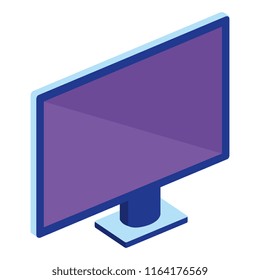 computer display isolated icon