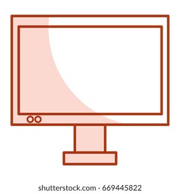 computer display isolated icon