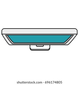 computer display isolated icon