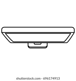 computer display isolated icon