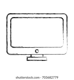 computer display isolated icon