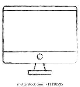 computer display isolated icon