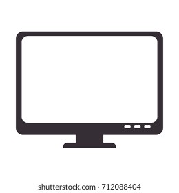 computer display isolated icon