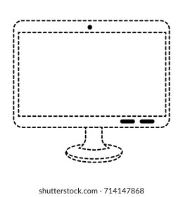 computer display isolated icon