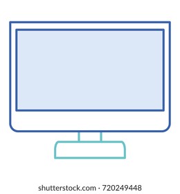 computer display isolated icon