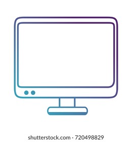 computer display isolated icon