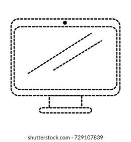 computer display isolated icon