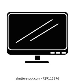 computer display isolated icon