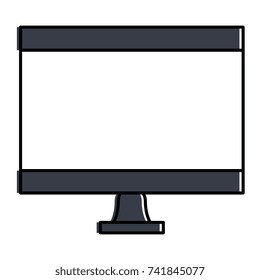 computer display isolated icon