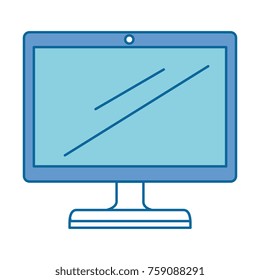 computer display isolated icon