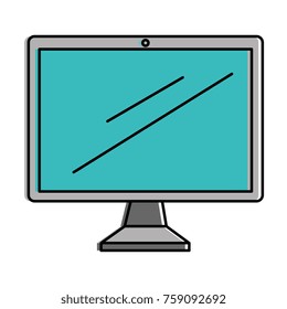 computer display isolated icon