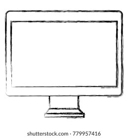 computer display isolated icon