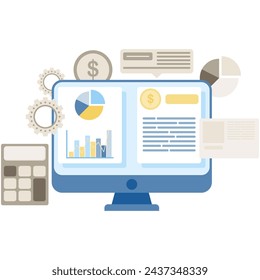 El equipo muestra los datos de crecimiento de la empresa