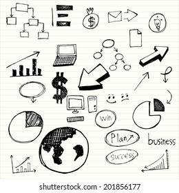  Computer Doodles Icon Set 