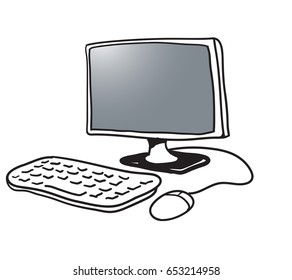 computer drawn icon