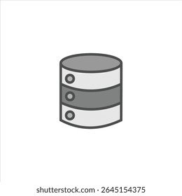 Computer DVD storage icon is suitable for your computer themed design
