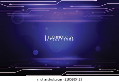 Computer Electronic Circuit Abstract Modern Technology Background