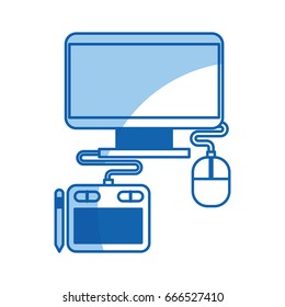 Computer electronic work