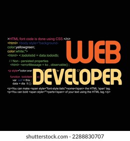 Computer Engineer T-shirt Design Vector Template