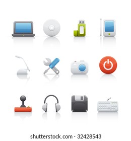 Computer Equipment Icon Set