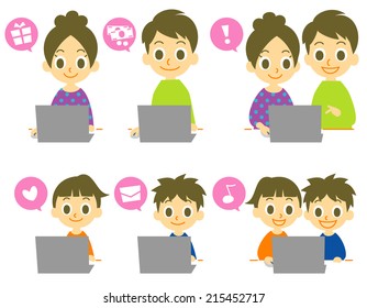 computer family