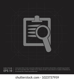 Computer Files Icons - Black Creative Background