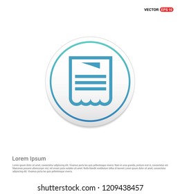 Computer Files Icons Hexa White Background icon template - Free vector icon