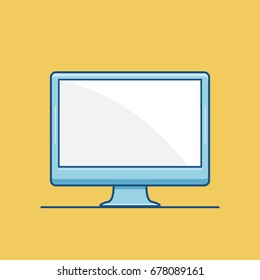 Computer Flat Design