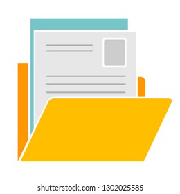 	
Computer folder icon-storage symbol-data illustration-directory. Vector illustration
